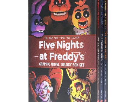 Five Nights At Freddy s Series By Scott Cawthon 3 Books Collection Graphic Novel Box Set - Age 12+ - Paperback Fashion