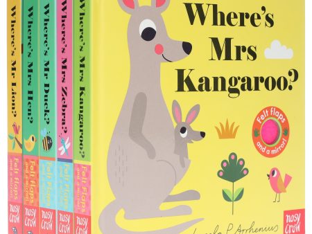 Felt Flaps: Where s Mr Series By Ingela P Arrhenius: 5 Books Collection Set - Ages 0-5 - Board Books Online