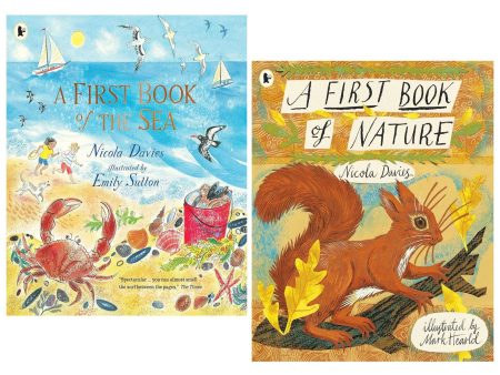 Nicola Davies: A First Book of Nature & A First Book of the Sea 2 Books Collection Set - Ages 3-9 - Paperback Online Hot Sale