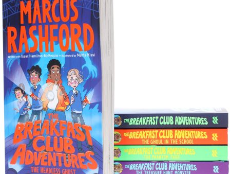 The Breakfast Club Adventures Series By Marcus Rashford 5 Books Collection Set - Ages 8-11 - Paperback Discount