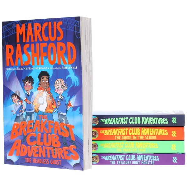 The Breakfast Club Adventures Series By Marcus Rashford 5 Books Collection Set - Ages 8-11 - Paperback Discount