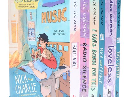 Alice Oseman 6 Books Collection Box Set (Solitaire, Radio Silence, I Was Born For This, Loveless, Nick and Charlie, This Winter) - Ages 13+ - Paperback Cheap