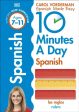 10 Minutes a Day Spanish Ages 7-11 Key Stage 2 Cheap