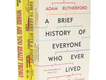 Adam Rutherford 3 Books Collection Set - Non Fiction - Paperback Online now