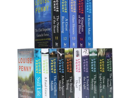 Chief Inspector Gamache Mystery Series (Book 1-15) by Louise Penny: 15 Books Collection Box Set - Fiction - Paperback Discount