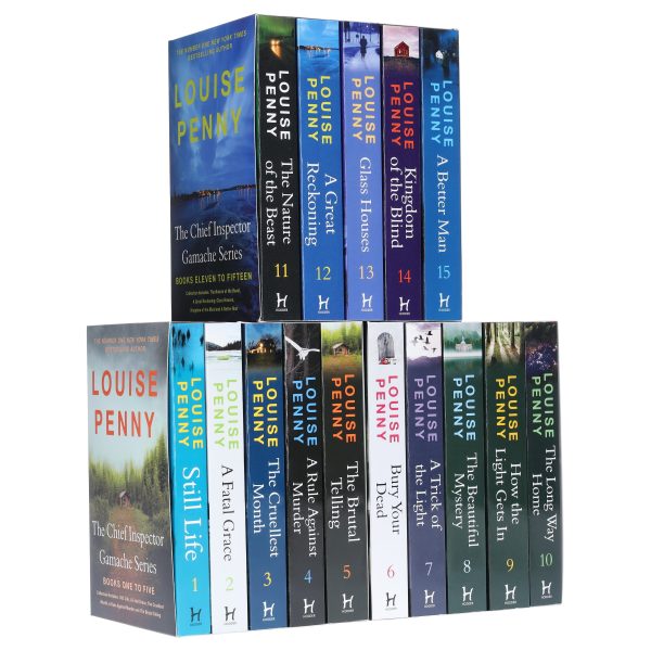 Chief Inspector Gamache Mystery Series (Book 1-15) by Louise Penny: 15 Books Collection Box Set - Fiction - Paperback Discount