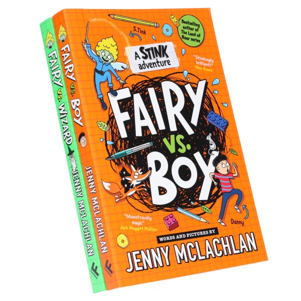 A Stink Adventure Series By Jenny McLachlan illustrated 2 Books Collection Set - Ages 7-11 - Paperback For Sale