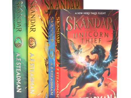 Skandar Series By A.F. Steadman 4 Books Collection Set - Ages 9-12 - Paperback Hardback Online Hot Sale