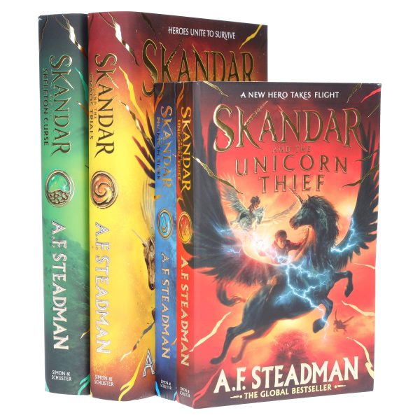 Skandar Series By A.F. Steadman 4 Books Collection Set - Ages 9-12 - Paperback Hardback Online Hot Sale