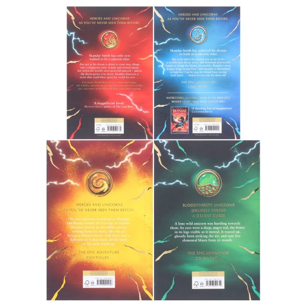 Skandar Series By A.F. Steadman 4 Books Collection Set - Ages 9-12 - Paperback Hardback Online Hot Sale