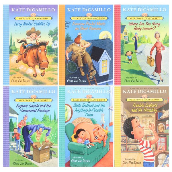 Tales from Deckawoo Drive Series By Kate DiCamillo: 6 Books Collection Set - Ages 6-9 - Paperback Online Hot Sale