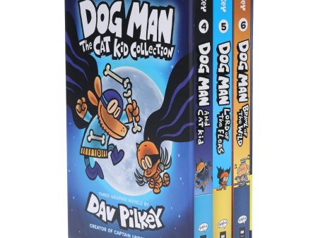 Dog Man: Book 4-6 Graphic Novels by Dav Pilkey 3 Books Collection Box Set - Ages 6-12 - Hardback Online