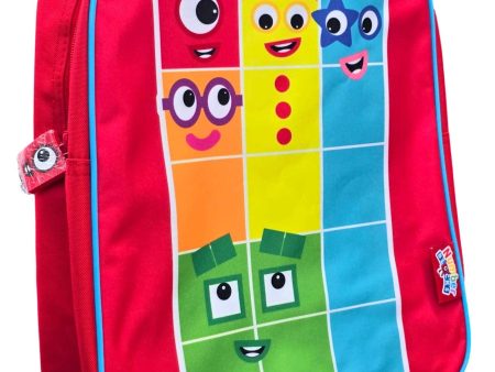 Numberblocks Backpack: Children s Nursery Red School Bag - Ages 3+ Online Sale