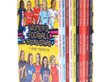 Women s Football Rising Stars By Harry Meredith: 10 Books Collection Box Set - Ages 7-9 - Paperback on Sale