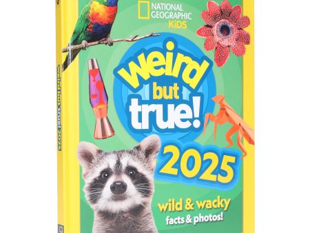 Weird but true! 2025: Wild and Wacky Facts & Photos! by National Geographic Kids - Ages 7-12 - Hardback Cheap