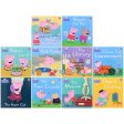 Peppa Pig Collection 10 Books Set in a Purple Bag Set with an Audio CD - Ages 0-5 - Paperback - Ladybird Supply