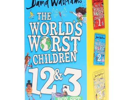 The World s Worst Children Series (illustrated) by David Walliams 3 Books Collection Set - Ages 7-12 -Paperback Supply