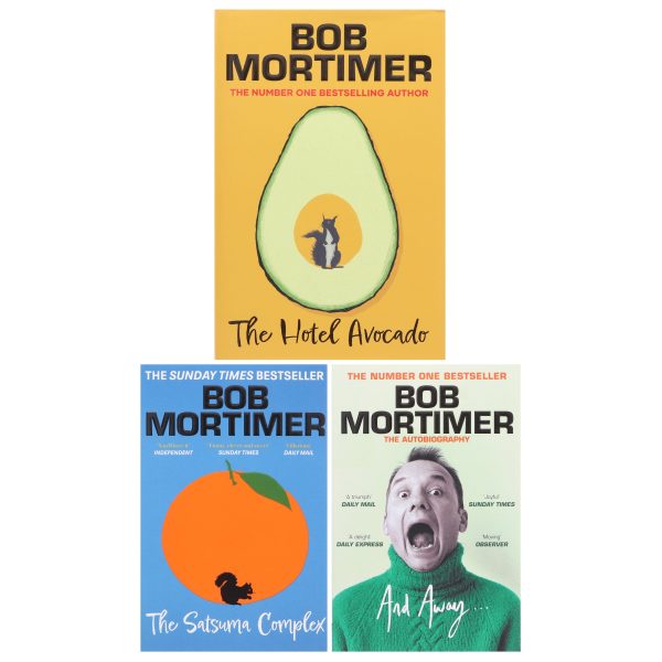 Bob Mortimer 3 Books Collection Set - Fiction - Paperback Hardback Supply