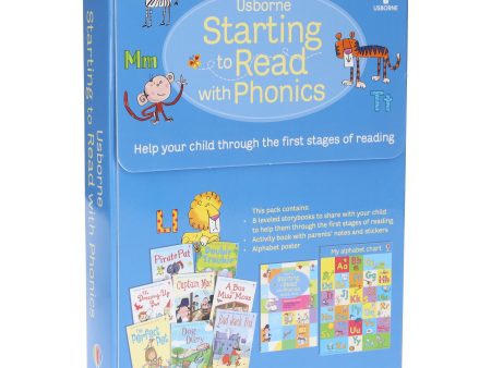 Starting to Read with Phonics: 8 Story Books (Plus 1 Activity Book & My Alphabet Chart) Collection Box Set - Ages 4+ - Paperback For Cheap