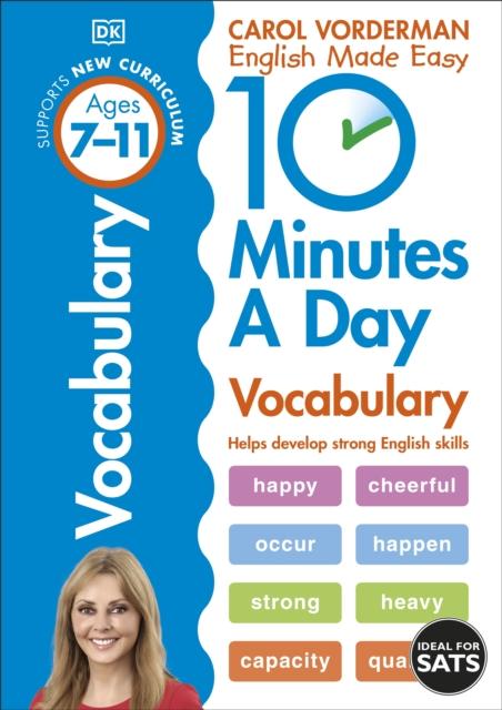 10 Minutes a Day Vocabulary Ages 7-11 Key Stage 2 Online Sale