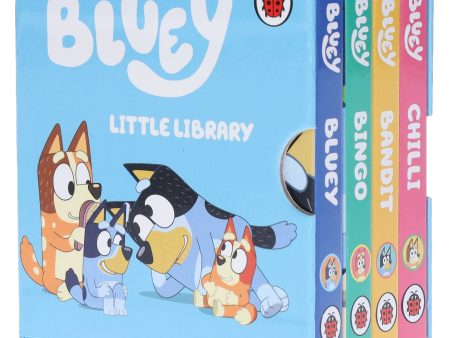 Bluey 4 Books (Bluey, Bingo, Bandit & Chilli) Collection Set - Ages 0-3 - Board Book Online