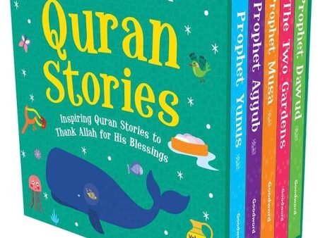 Baby’s First Box of Quran Stories (Volume 2) By Saniyasnain Khan 5 Books Collection Box Set - Ages 0-5 - Board Book Online Sale