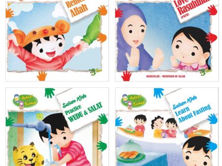 Salam Kids Series: 4 Picture Books Collection Set - Ages 3-8 - Paperback Discount