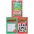 Christmas Crosswords Collection By Sarah Khan and Gary Panton 3 Books Set - Ages 7-9 - Paperback Fashion