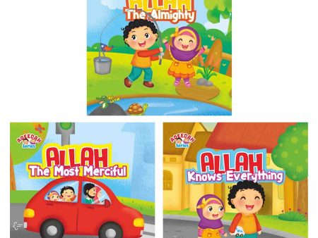 Aqeedah Series 3 Picture Books Collection Set - Ages 2-5 - Paperback Hot on Sale