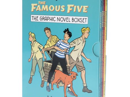 The Famous Five Graphic Novel By Enid Blyton 4 Books Collection Box Set - Ages 9+ - Paperback on Sale