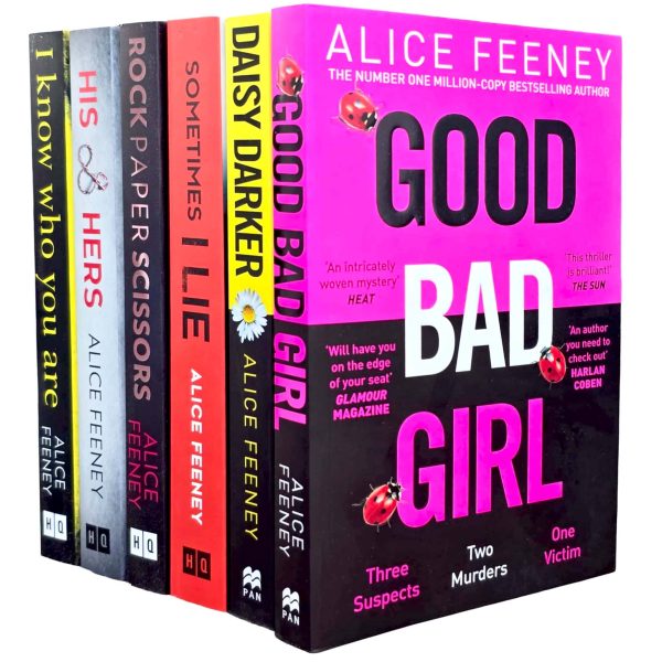 Alice Feeney 6 Books Collection Set - Fiction - Paperback Supply