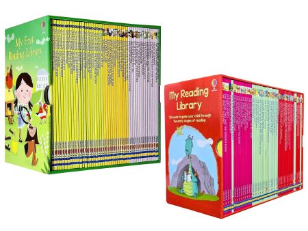 Usborne My First Reading Library Collection 100 Books Box Set - Ages 5-7 - Paperback Online now