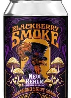 New Realm Brewing Company - Blackberry Smoke Southern Light Lager (24 pack 12oz cans) Hot on Sale